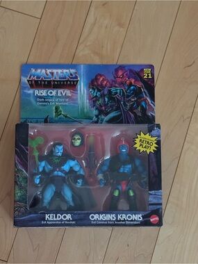 Masters of theUniverse Rise of Evil Keldor & Origins Kronis Action Figure